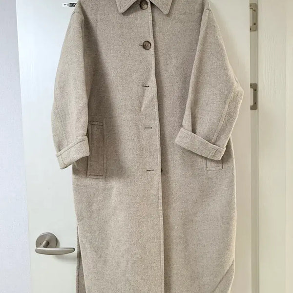 [BUNJANG] Blossom Handmade Coat Wool 90% / 블로썸 핸드메이드 코트 울90%