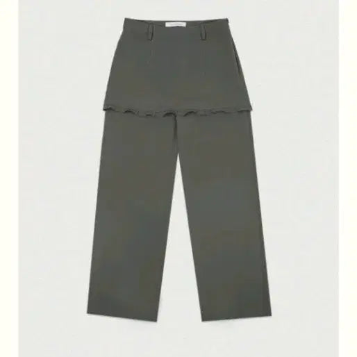 [BUNJANG] ByMUD Skirt Slacks M (Gray Beige) / 바이무드  스커트슬랙스 M(그레이베이지)