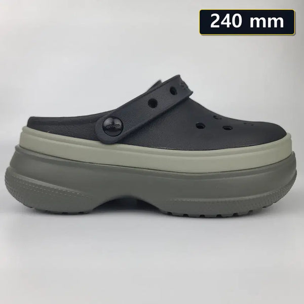[BUNJANG] Crocs Classic Platform Clog 240mm [211355-001] / 크록스 클래식 스택드 클로그 240mm [211355-001]