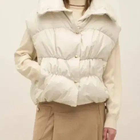 [BUNJANG] SYSTEM Goose Down Vest / (새상품)한섬시스템 구스다운베스트