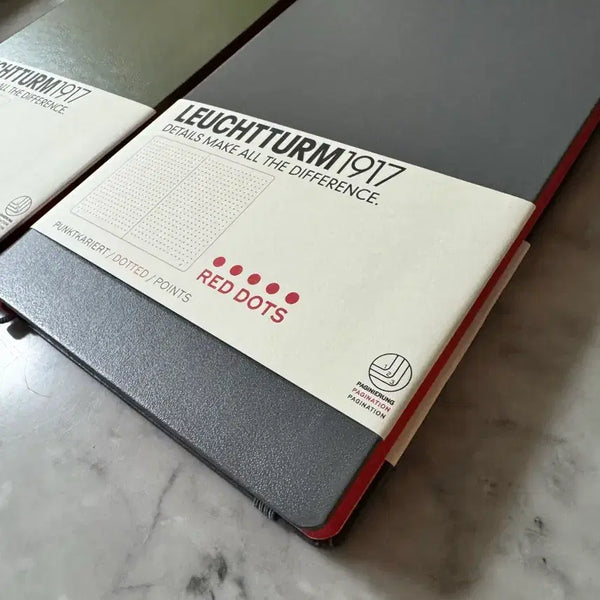 [BUNJANG] Leuchtturm1917 Red Dot Limited Edition A5 Notebook Bundle / 로이텀 레드닷 한정판 A5사이즈 2권 일괄