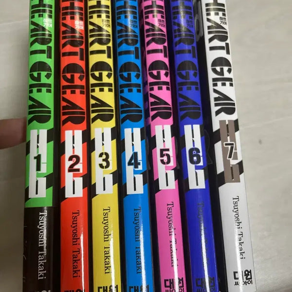 [BUNJANG] Heart Gear Vol. 1-7 / 하트기어 1-7