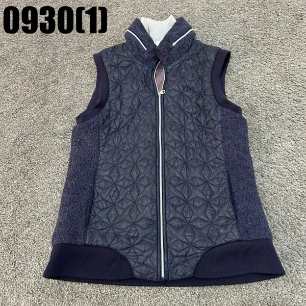 [BUNJANG] Fila Lightweight Padded Vest Navy / 휠라 경량 패딩 조끼 네이비