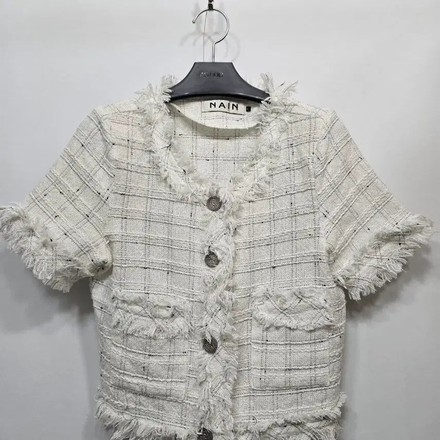 [BUNJANG] Nine Tweed Jacket F / 나인 트위드 자켓 F