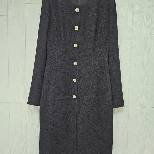 [BUNJANG] Black Midi Dress / 블랙 미디원피스