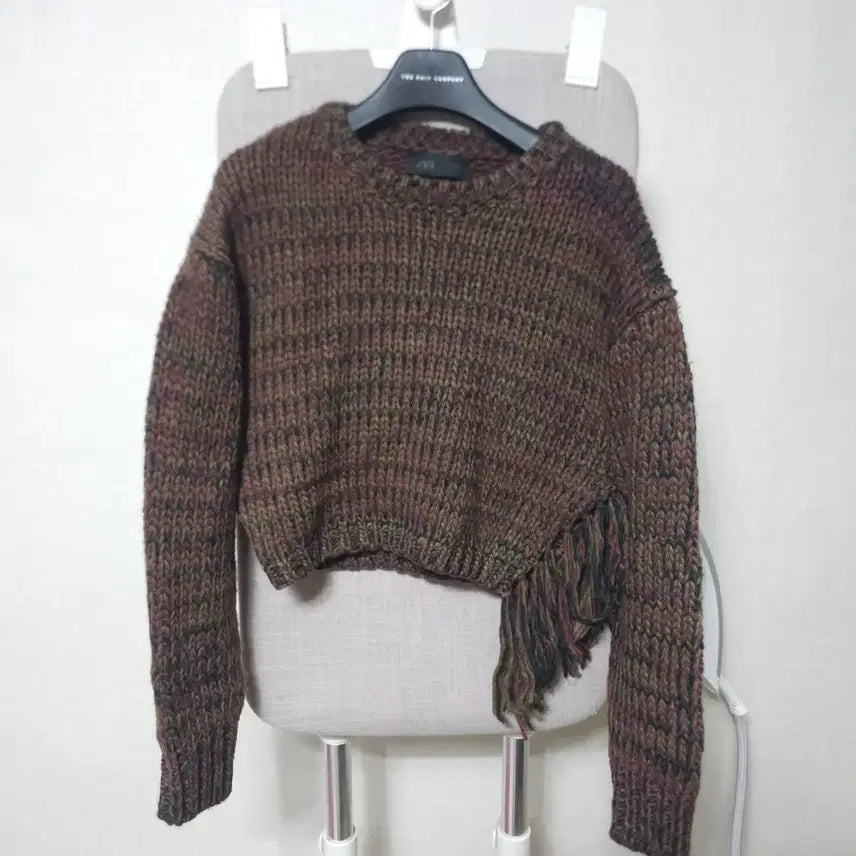 [BUNJANG] Zara Cropped Knit Sweater / 자라 크롭니트 스웨터