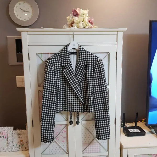 [BUNJANG] ZARA Tweed Jacket (Size 2XL) / 자라 트위드자켓/통통66-77