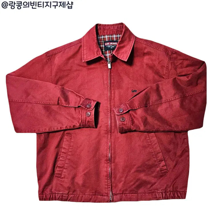[BUNJANG] Lee Old School Vintage Blouson Jacket / LEE 올드스쿨 빈티지 블루종 자켓