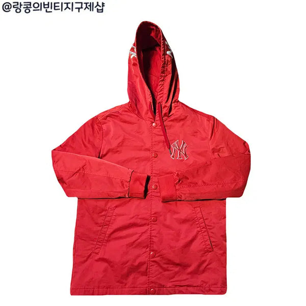 [BUNJANG] MLB Yankees Hooded Jacket / MLB 스트릿 양키즈 후드 자켓