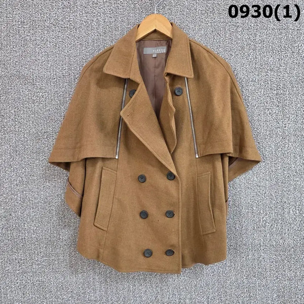 [BUNJANG] Plastic Island Cape Coat Camel S / 플라스틱 아일랜드 케이프 코트 카멜 s