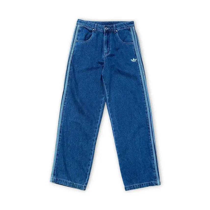 [BUNJANG] Adidas Firebird Denim Pants / 아디다스 파이어버드 데님 팬츠