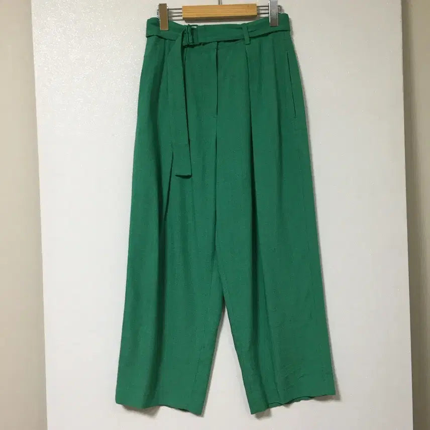 [BUNJANG] TIME Belted Wide Pants / TIME 타임 벨티드 와이드 팬츠 64