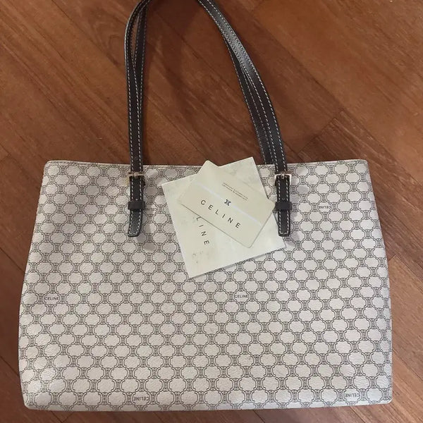 [BUNJANG] Celine Macadam Shopper Bag / 올드셀린느 마카담 쇼퍼백