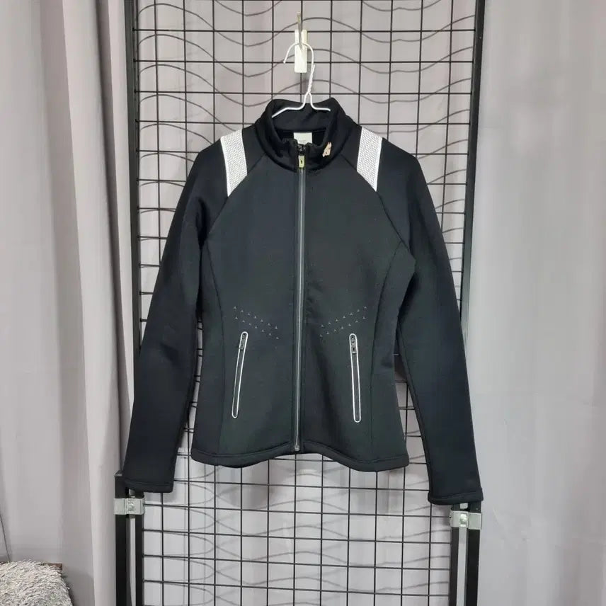 [BUNJANG] Descente Women's Fleece Running Full Zip Jacket / 데상트 러닝 집업 자켓 여성 기모 플리스 런닝 트레이닝 탑 85