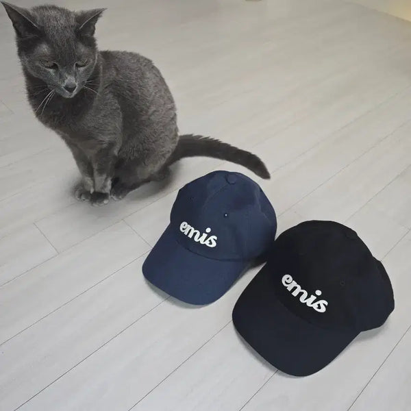 [BUNJANG] EMIS Ball Cap Navy/Black / EMIS 볼캡 네이비/블랙.  (개당가격)