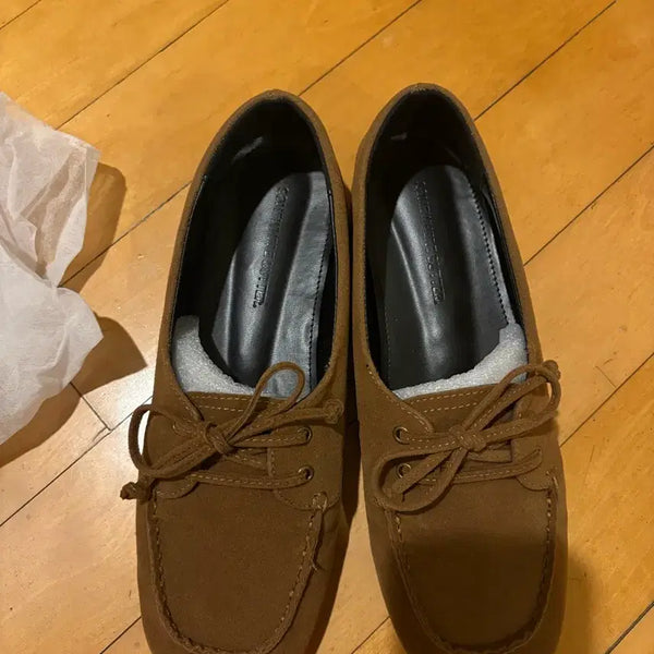 [BUNJANG] Somewhere Better Suede Moccasins Brown 245 / 썸웨어버터 스웨이드 모카신 245 브라운