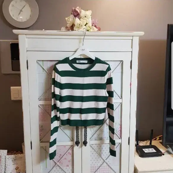 [BUNJANG] Zara Striped Knit Sweater / 자라 니트 스웨터 /통통66-77