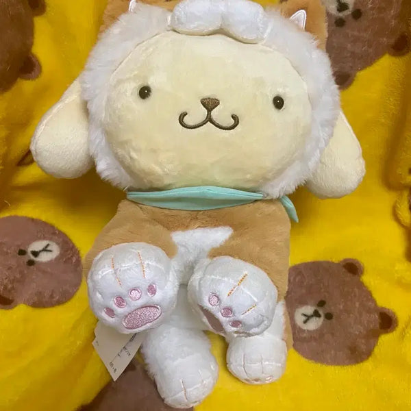 [BUNJANG] Pompompurin Shiba Inu Plush / 폼폼푸린 시바견 누이