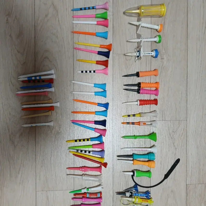[BUNJANG] Golf Tees and Marker Set / 골프 숏티,롱티,마크 세트
