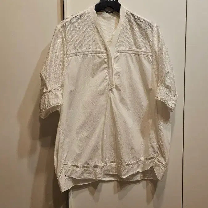 [BUNJANG] KUHO Blouse White / 구호 블라우스