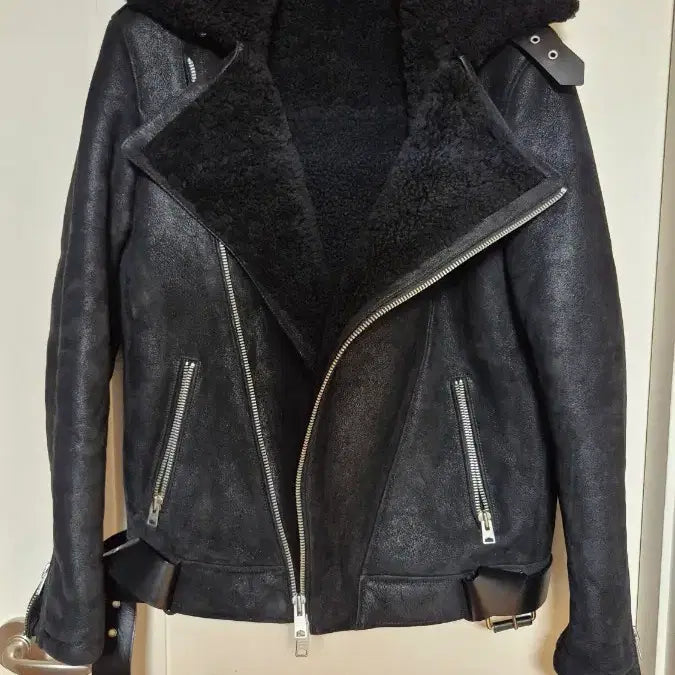 [BUNJANG] AllSaints Rider Biker Jacket L / 올세인츠 라이더 무스탕 L