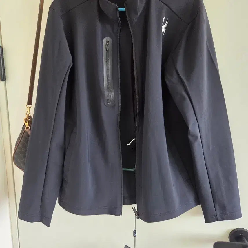 [BUNJANG] Spider Black Zip-Up Jacket / 스파이더 검정 집업 자켓