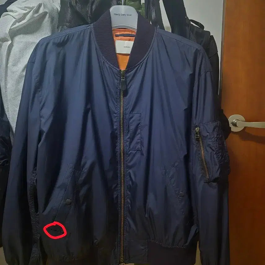 [BUNJANG] Ourself MA1 Flight Jacket / 아워셀브스 ma1 3사이즈