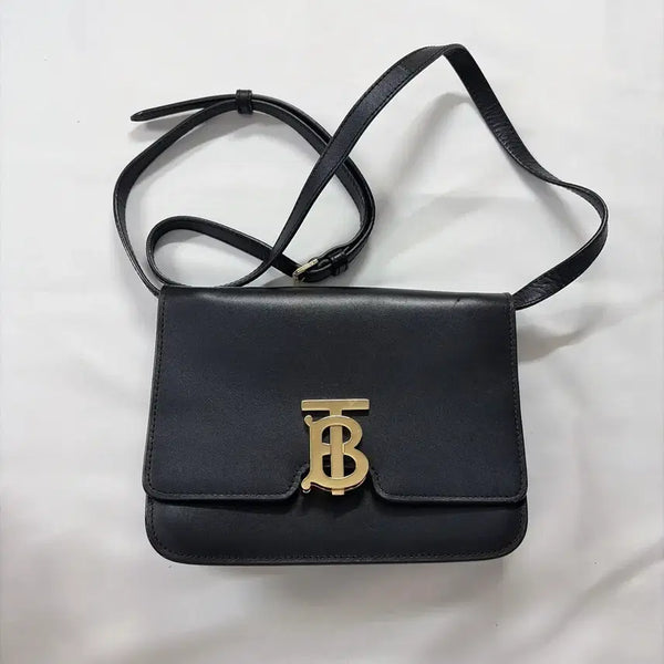 [BUNJANG] Smooth Leather TB Shoulder Bag / 스무드 레더 TB 숄더백