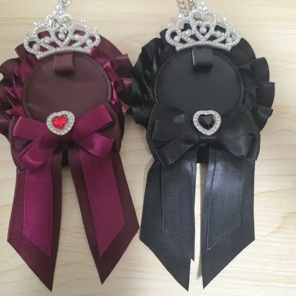 [BUNJANG] WEGO Rosette Set (Red/Black) / WEGO 로제트 2종(레드/블랙)일괄