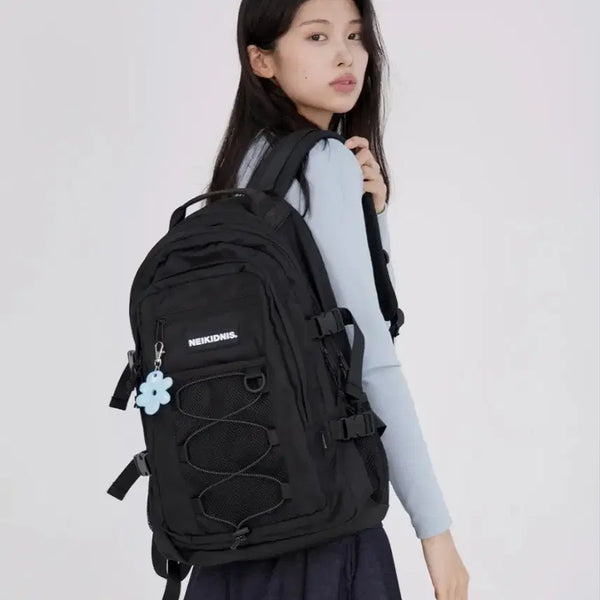 [BUNJANG] NEIKIDNIS Mesh String Backpack / 무신사 네이키드니스 NEIKIDNIS  메쉬 스트링 백팩