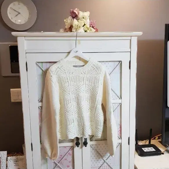 [BUNJANG] 8seconds Ivory Knit Sweater / 에잇세컨즈 니트 스웨터