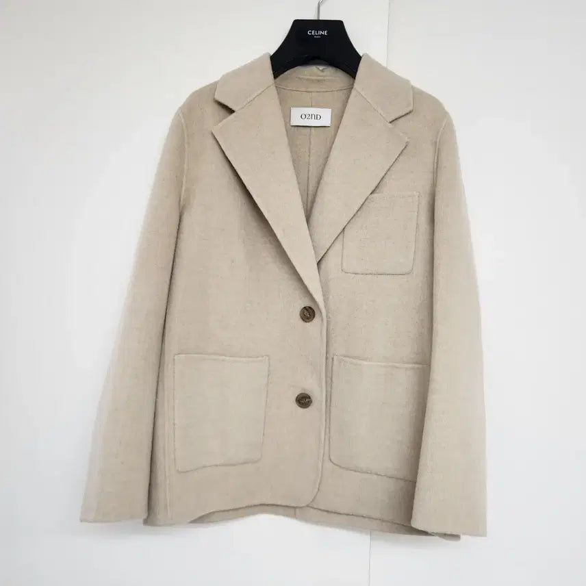 [BUNJANG] Ozcc O'2nd Cashmere Wool Jacket / 한섬 오즈세컨 캐시미어 양모 자켓