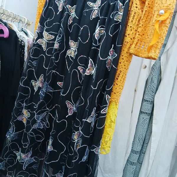 [BUNJANG] Sequin Skirt / 스팽글스커트