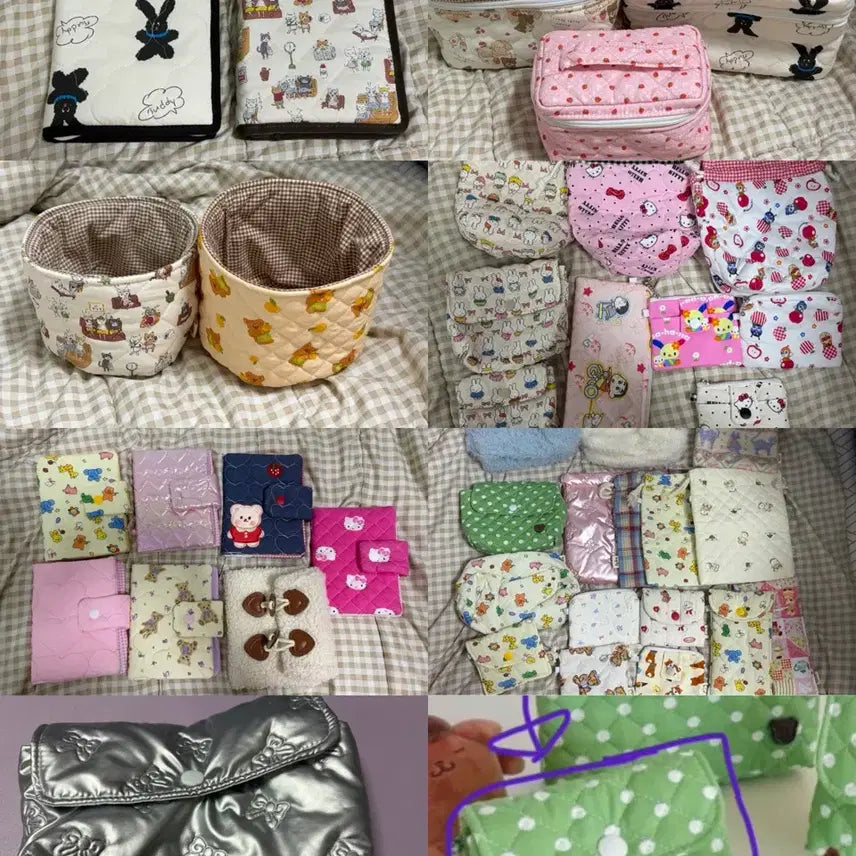 [BUNJANG] Jjeng Custom Diary Multi Pouch Bundle Set / 쟁잉 다꾸 다이어리 멀티파우치 일괄 판매 (원가 약 100만원)