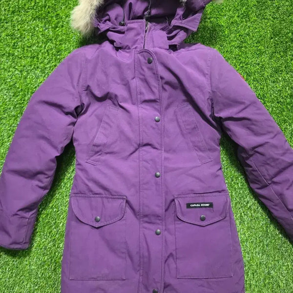 [BUNJANG] Canada Goose Fur Parka Purple / 캐나다구스 퍼카 보라색