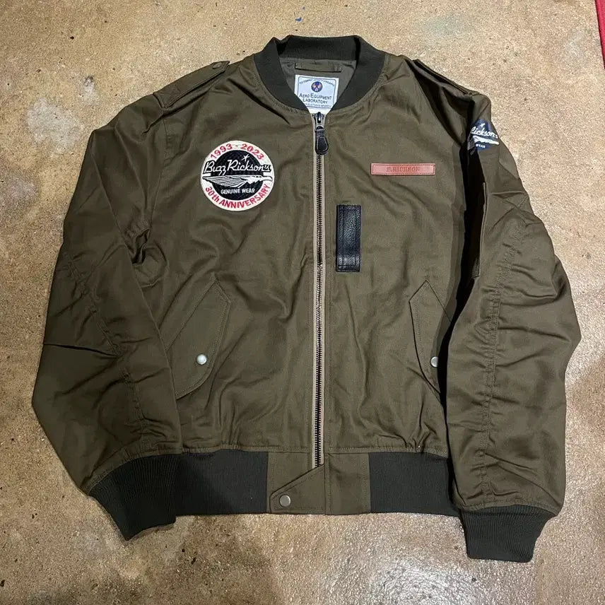 [BUNJANG] Buzz Rickson 30th Anniversary L-2 Staff Jacket Size 42 / 버즈릭슨 30주년 L-2 자켓 42