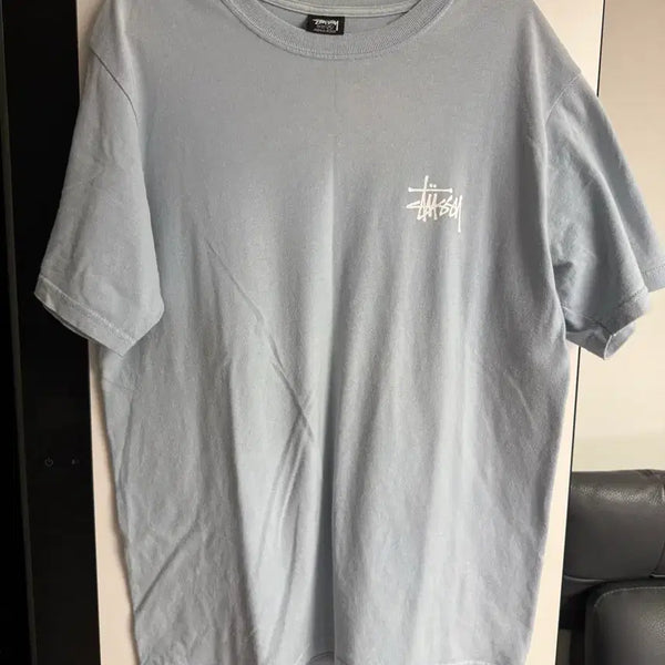[BUNJANG] Stussy Basic T-Shirt Sky Blue M / 스투시 베이직 스카이블루 M