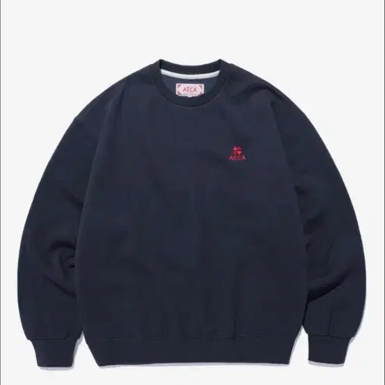 [BUNJANG] AECA "A-CA White" Black Sweatshirt / AECA(에이카 화이트) 맨투맨 - 블랙