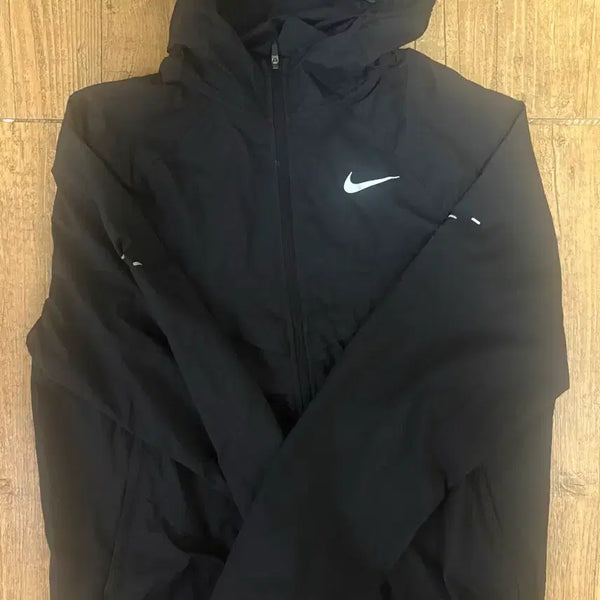 [BUNJANG] Nike Stride Repel UV Running Jacket Black (Size S) / 나이키 바람막이 s