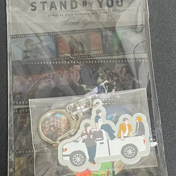 [BUNJANG] Official Goods Tattoo Keychain / 히게단 특전 타투키링