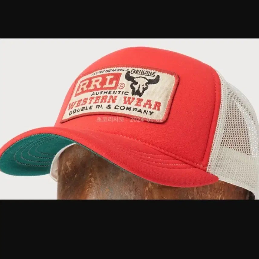 [BUNJANG] RRL Mesh Cap Red / rrl 메쉬캡 레드