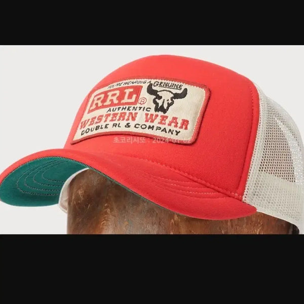 [BUNJANG] RRL Mesh Cap Red / rrl 메쉬캡 레드