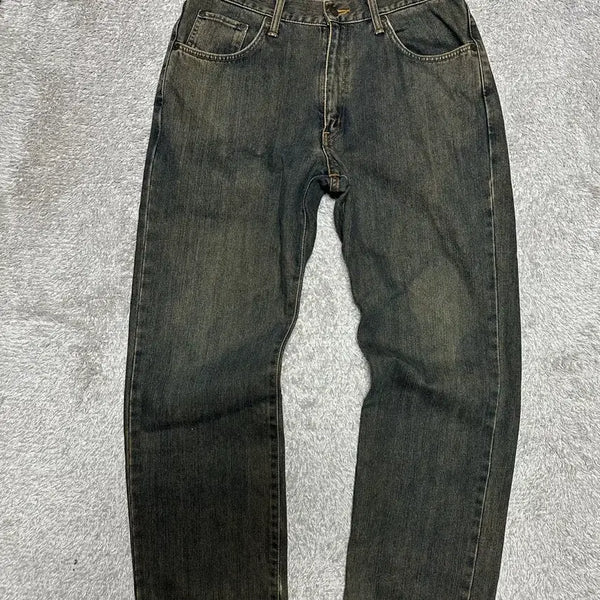 [BUNJANG] Edwin 404 Washed Denim Jeans / [34]빈티지 에드윈404 워싱 데님진