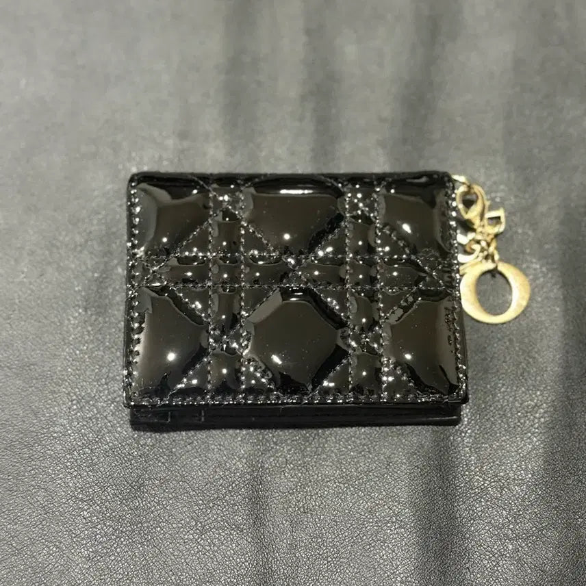 [BUNJANG] Dior Patent Wallet / 디올 페이던트 지갑