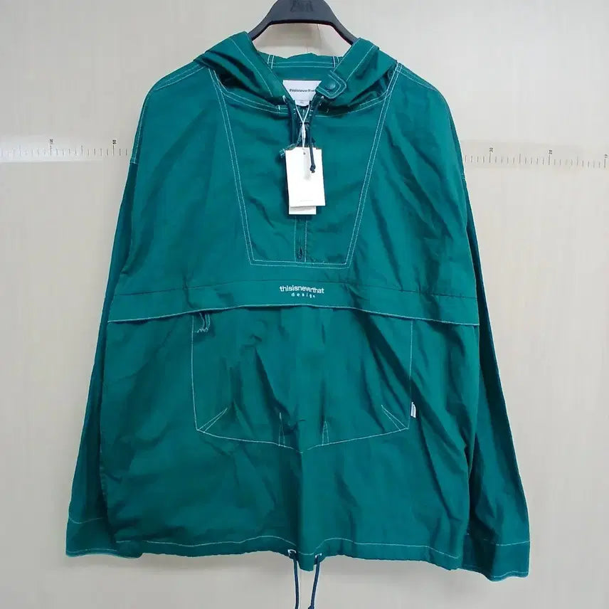 [BUNJANG] Thisisneverthat Hood Anorak Green / 새상품 디스이즈네버댓 후드 아노락 그린