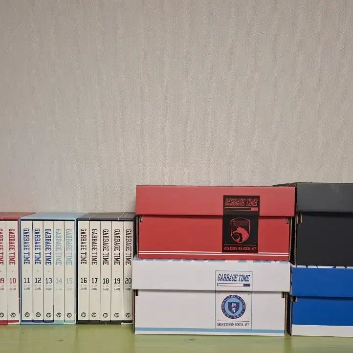 [BUNJANG] Garbage Time Comic Book Set / 가비지타임 단행본 만화책 펀딩 1차 2차 3차 4차 일괄 양도
