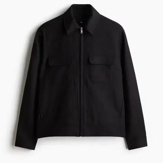 [BUNJANG] H&M Regular Fit Linen Blend Shirt Jacket / H&M 레귤러핏 리넨 블렌드 셔츠 자켓