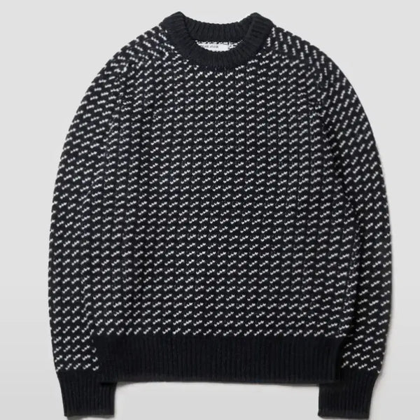 [BUNJANG] Behavior Heavy Birdseye Heavy Wool Sweater / [XL] 비헤비어 버즈아이 헤비 울 스웨터