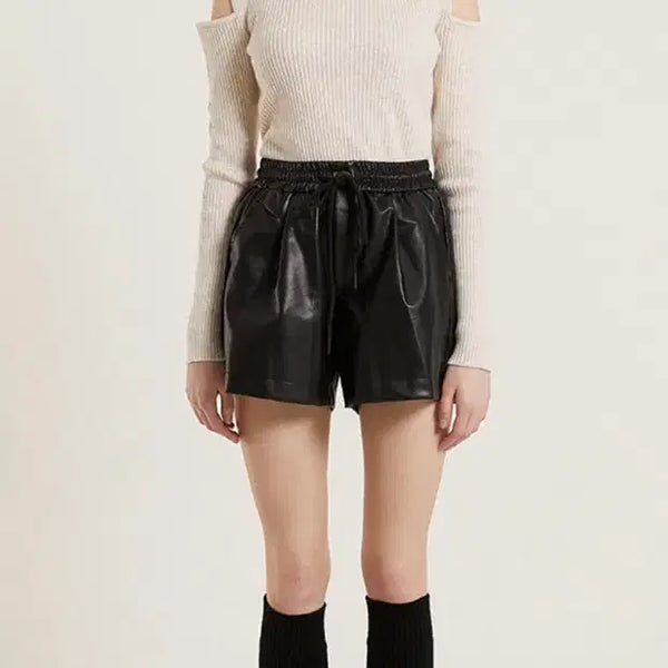 [BUNJANG] Pink Pineapple Cut Out Shoulder Sweater - Ivory / 핑크파인애플 CUT OUT SHOULDER SWEATER_IVORY
