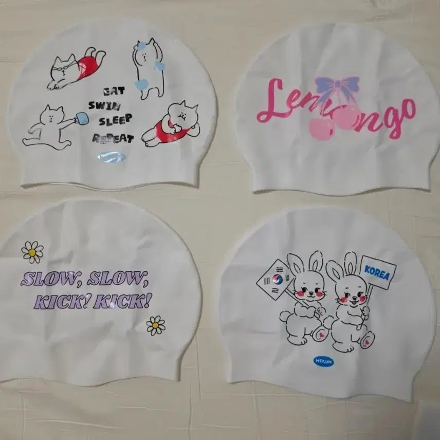 [BUNJANG] Heyum & Lemango Swim Cap Collection / 헤이엄, 르망고 수모 판매